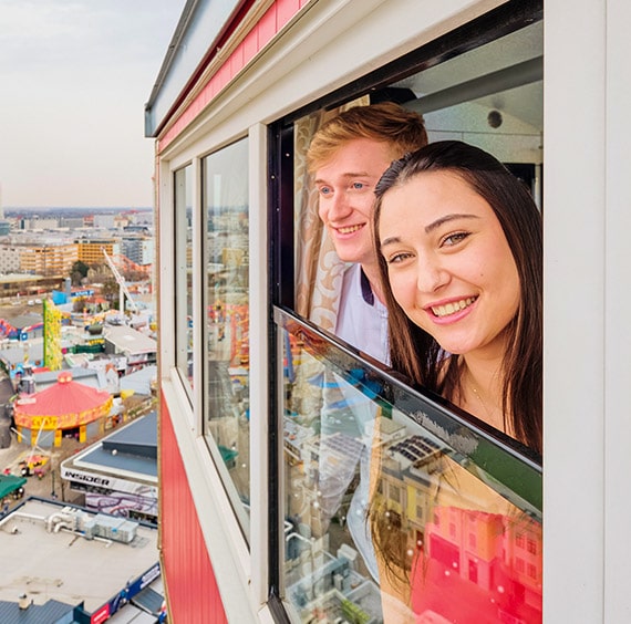 zum Riesenrad Wien - kulinarisch hoch hinaus